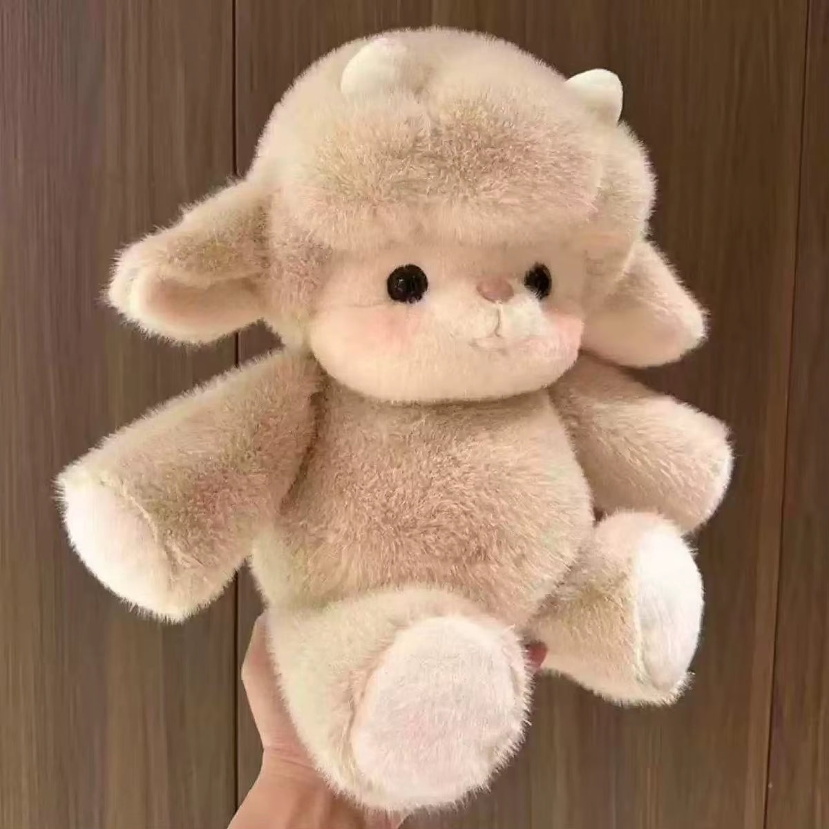 Adorable Highland Cattle Plush Toy 45Cm - Huggable Running Cow Stuffed Animal Made with Premium Soft Fabric, Soothing Companion